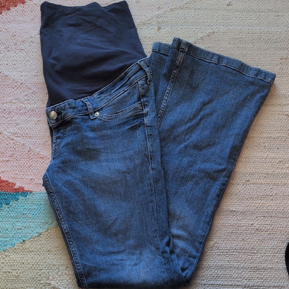 Women's H&M Mama maternity Flare Leg Jeans